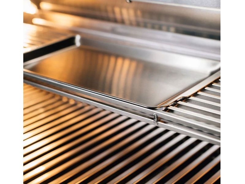 TrueFlame 32-Inch 4-Burner Built-In Grill with Rear Infrared Burner and Grill Lights